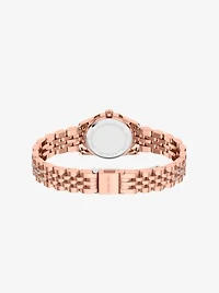 Petite Lexington Pavé Rose Gold-Tone Watch