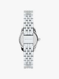 Petite Lexington Pavé Silver-Tone Watch