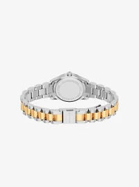 Petite Lexington Pavé Two-Tone Watch