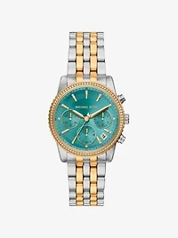 Bryant Pavé Two-Tone Watch