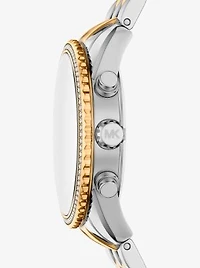 Bryant Pavé Two-Tone Watch