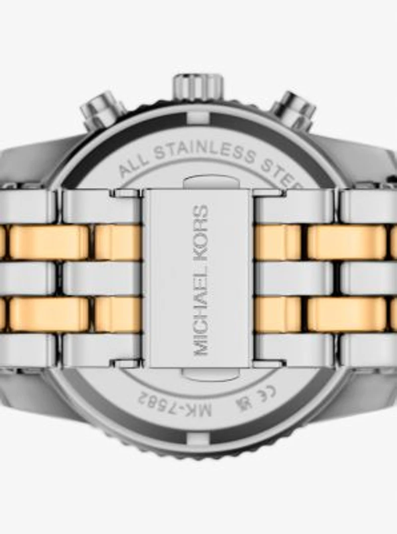 Bryant Pavé Two-Tone Watch