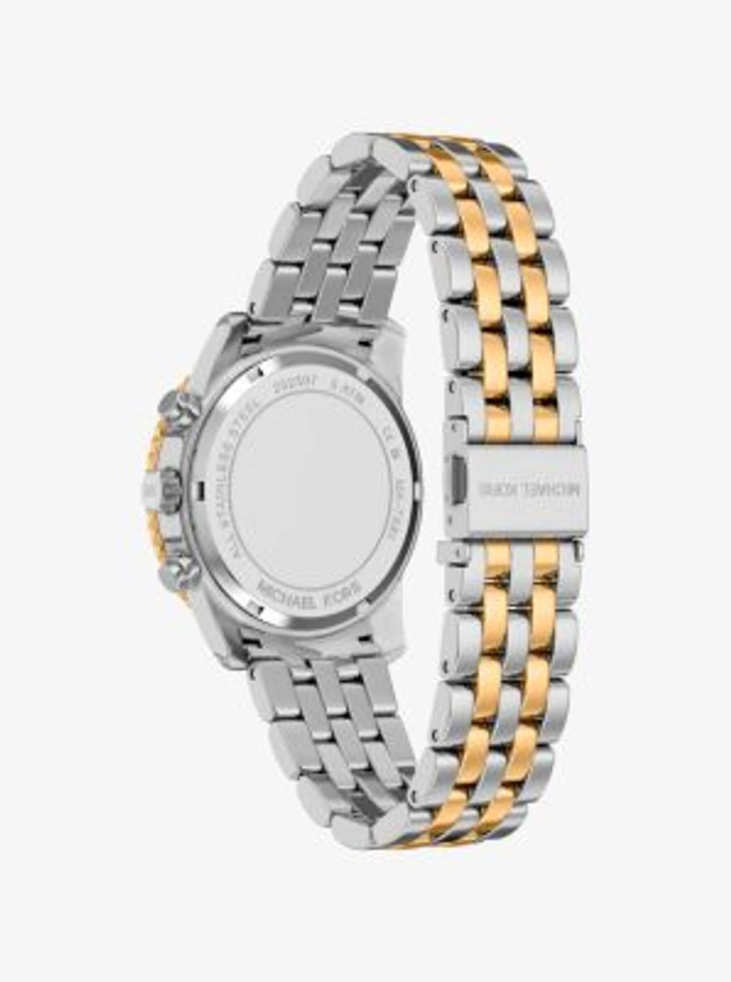 Bryant Pavé Two-Tone Watch