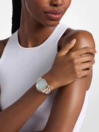 Bryant Pavé Two-Tone Watch