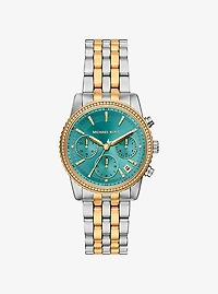 Bryant Pavé Two-Tone Watch