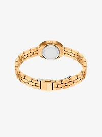 Petite Maude Gold-Tone Watch and Pavé Bangle Jewelry Gift Set