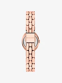 Petite Maude Rose Gold-Tone Watch and Pavé Bangle Jewelry Gift Set