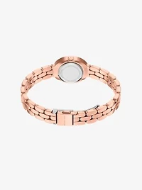 Petite Maude Rose Gold-Tone Watch and Pavé Bangle Jewelry Gift Set