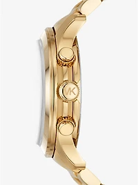 Oversized Runway Gold-Tone Watch