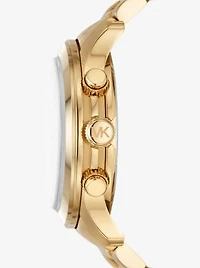Oversized Runway Gold-Tone Watch