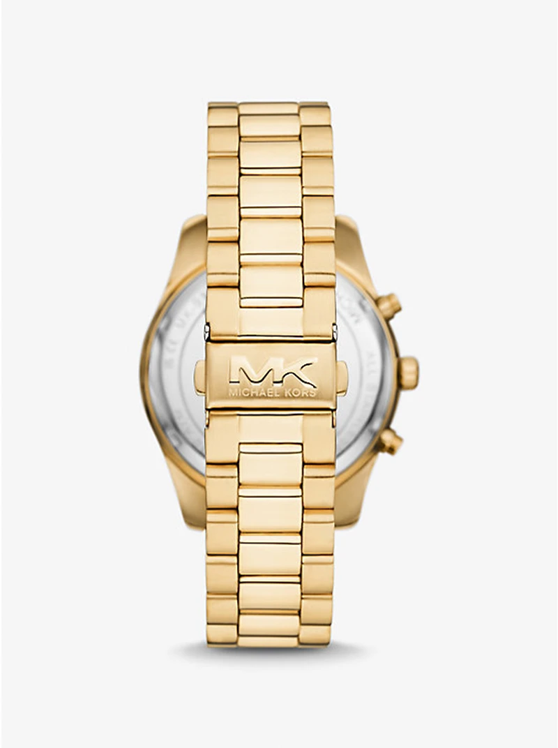 Oversized Lexington Gold-Tone Watch