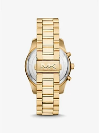 Oversized Lexington Gold-Tone Watch