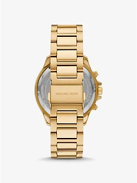 Oversized Sage Gold-Tone Watch