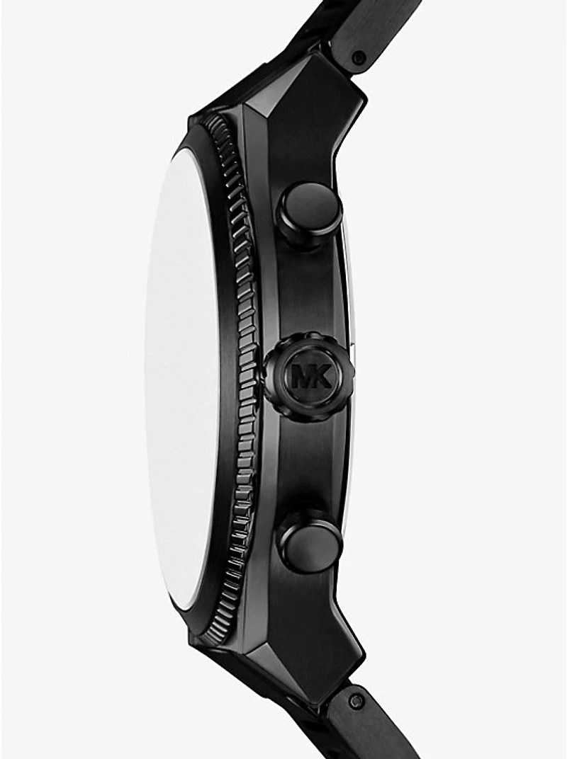 Oversized Panorama Black-Tone Watch