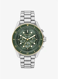 Oversized Maritime Two-Tone Watch