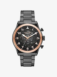 Oversized Panorama Two-Tone Watch