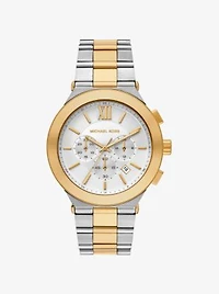 Oversized Billie Two-Tone Watch