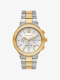Oversized Billie Two-Tone Watch