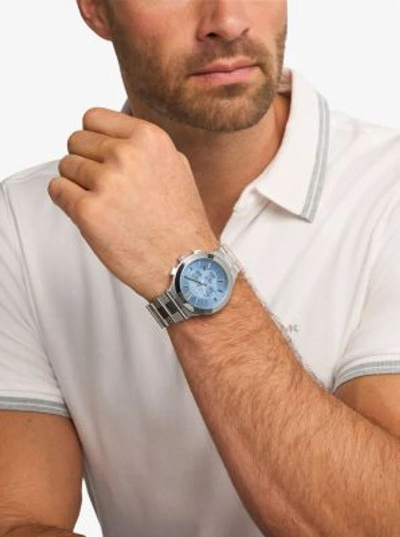 Oversized Billie Silver-Tone Watch