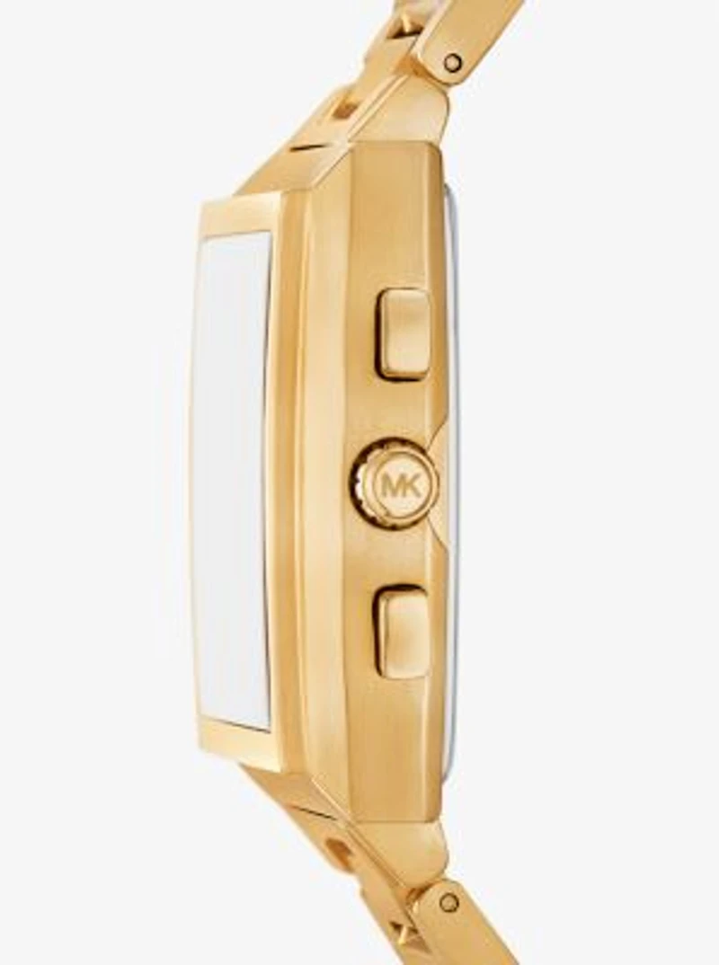 Oversized Rhys Gold-Tone Watch