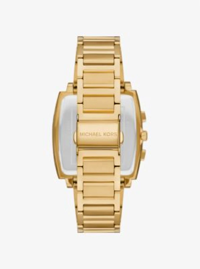 Oversized Rhys Gold-Tone Watch