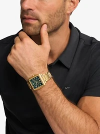 Oversized Rhys Gold-Tone Watch