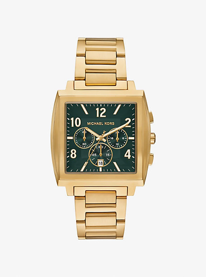 Oversized Rhys Gold-Tone Watch