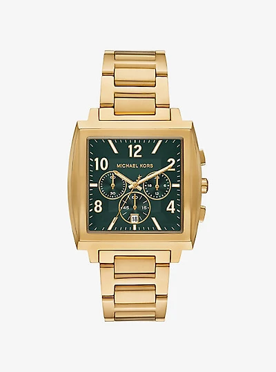 Oversized Rhys Gold-Tone Watch