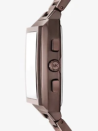Oversized Rhys Brown-Tone Watch