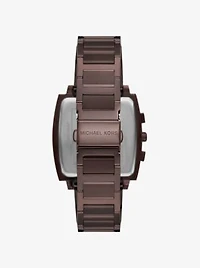 Oversized Rhys Brown-Tone Watch