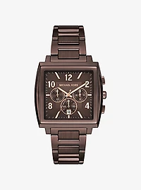 Oversized Rhys Brown-Tone Watch