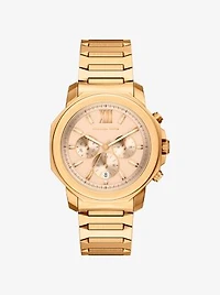 Oversized Prescott Gold-Tone Watch