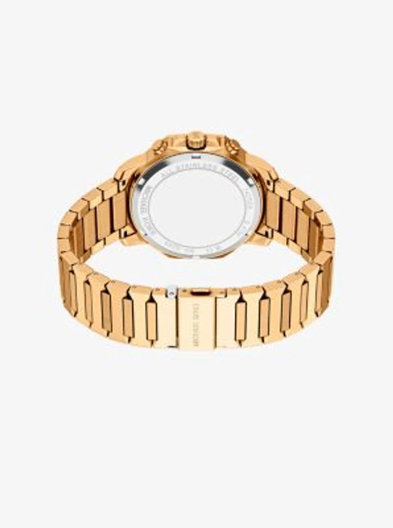 Oversized Prescott Gold-Tone Watch