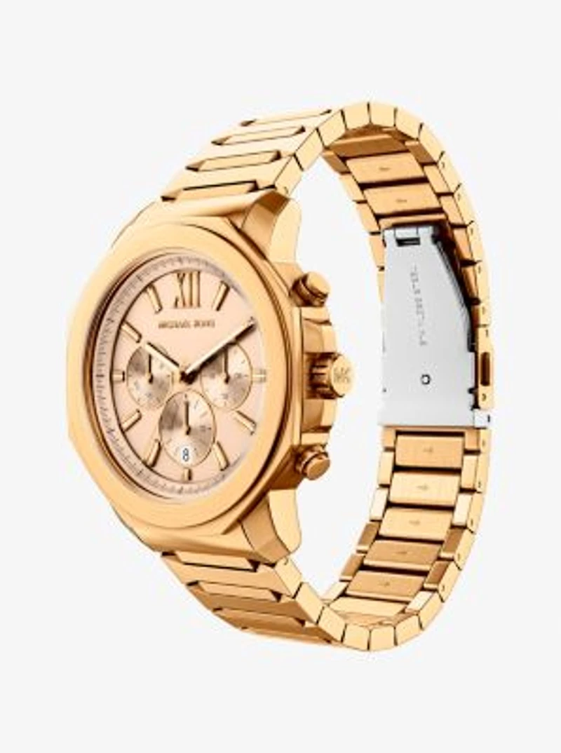 Oversized Prescott Gold-Tone Watch