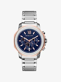 Oversized Prescott Two-Tone Watch