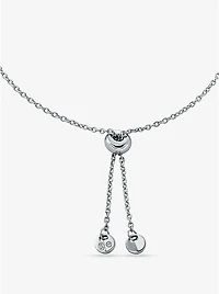 Pavé Precious Metal-Plated Sterling Silver Bracelet