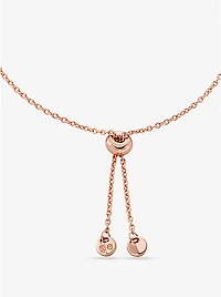Pavé Precious Metal-Plated Sterling Silver Bracelet