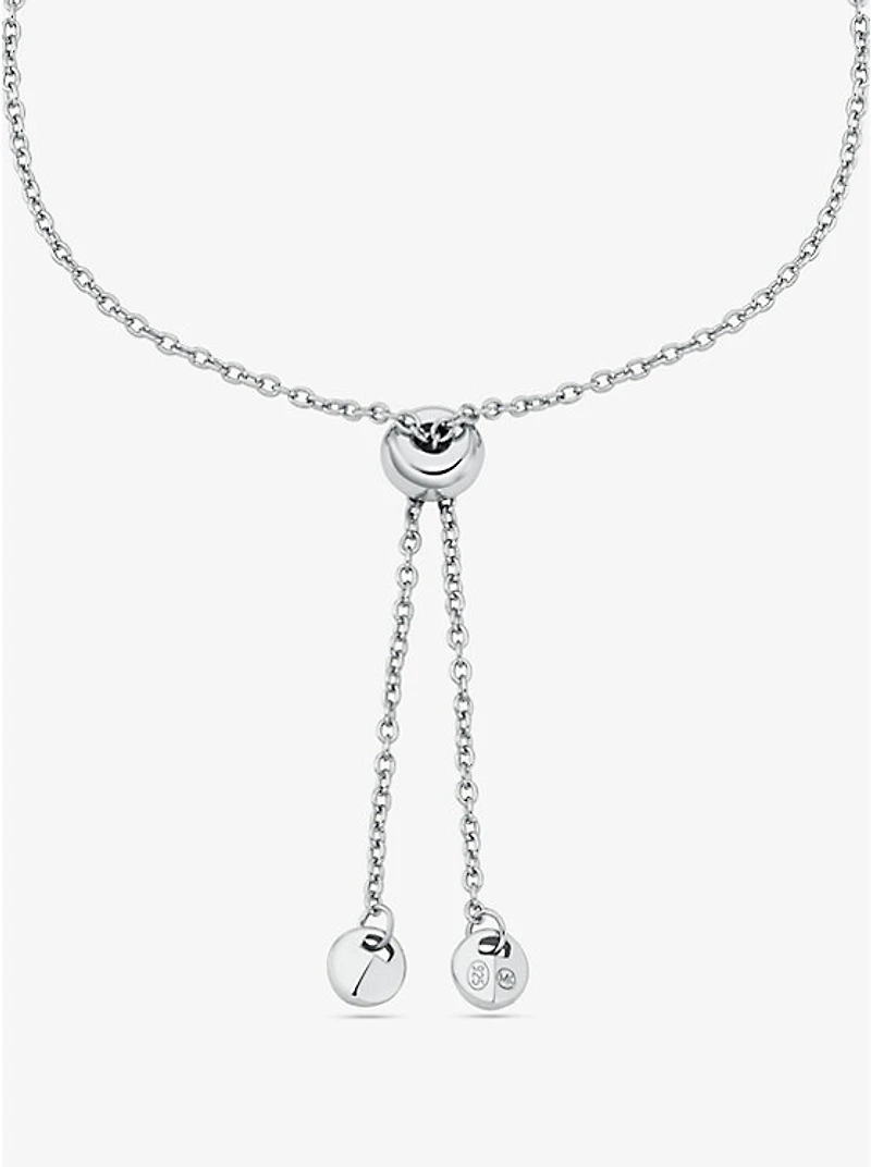 Fulton Precious Metal-Plated Sterling Silver Slider Bracelet