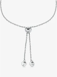 Fulton Precious Metal-Plated Sterling Silver Slider Bracelet
