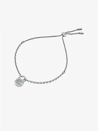 Pavé Lock Slider Bracelet