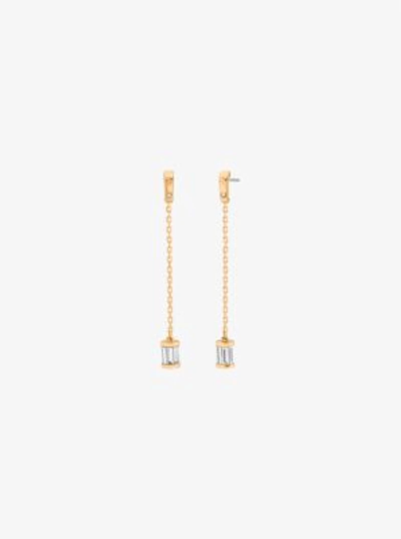 Cubic Zirconia Drop Earrings