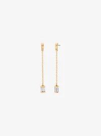 Cubic Zirconia Drop Earrings