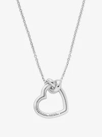 Knotted Heart Necklace