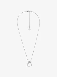 Knotted Heart Necklace