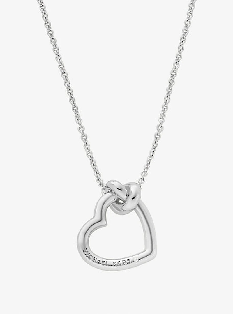 Knotted Heart Necklace
