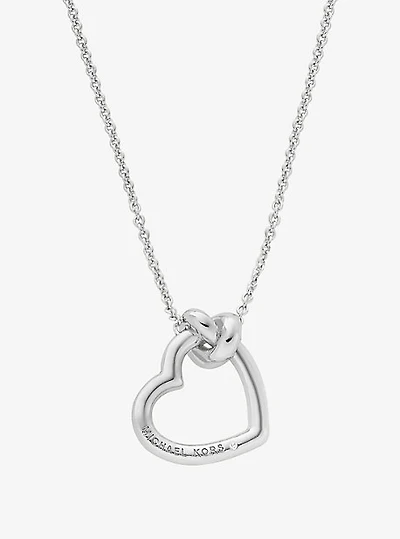 Knotted Heart Necklace