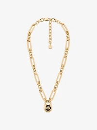 Pavé Lock Necklace