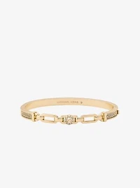 Pavé Logo Bangle and Stud Earrings Gift Set