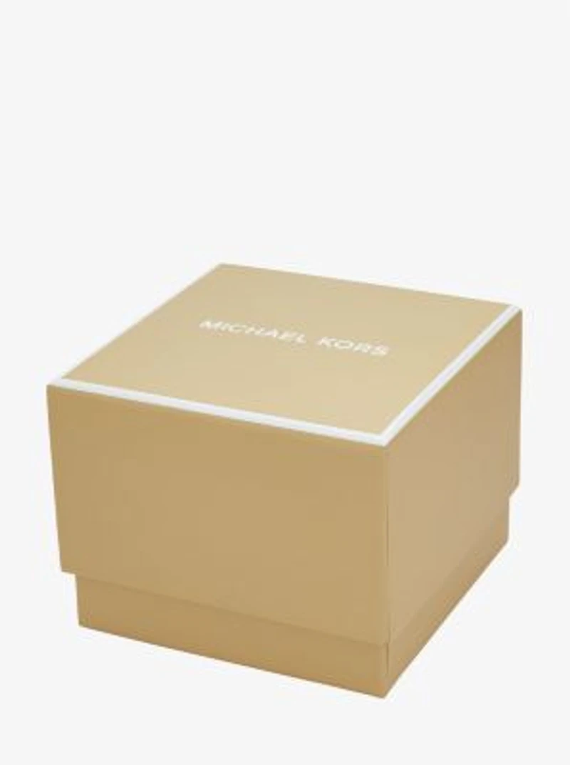 Pavé Logo Bangle and Stud Earrings Gift Set