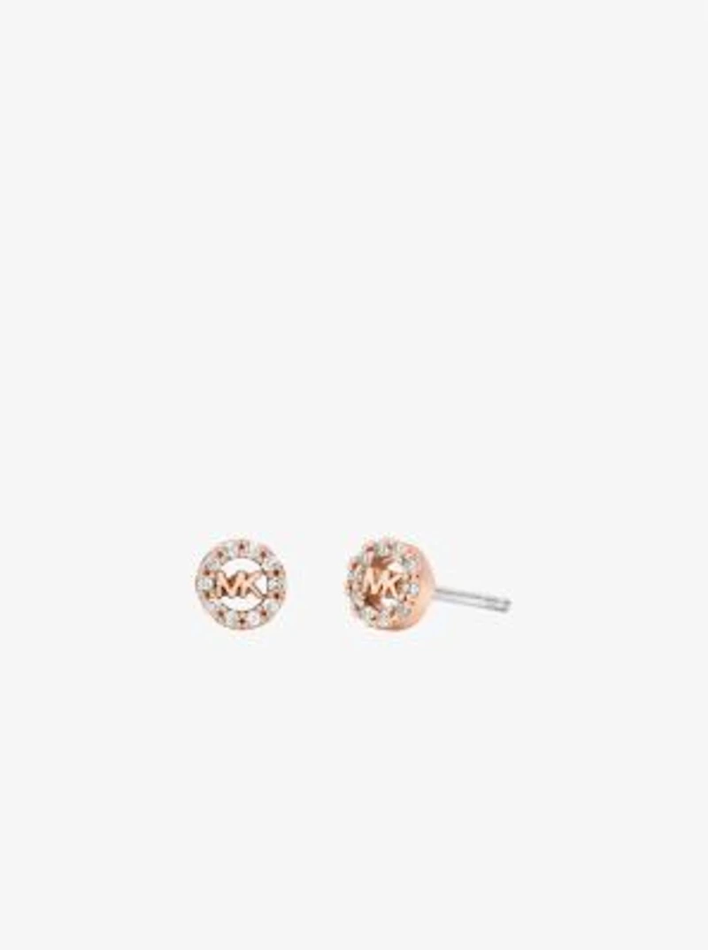 Pavé Logo Bangle and Stud Earrings Gift Set